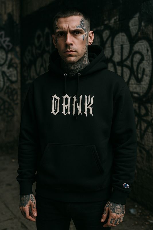 G TDL x Champion embroidered hoodie 