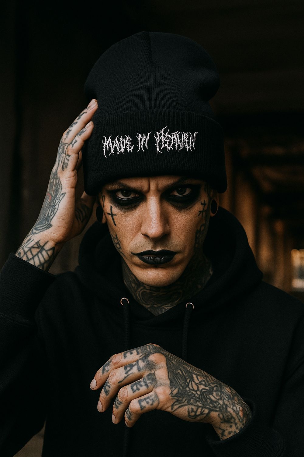 Made in Heaven embroidered Beanie