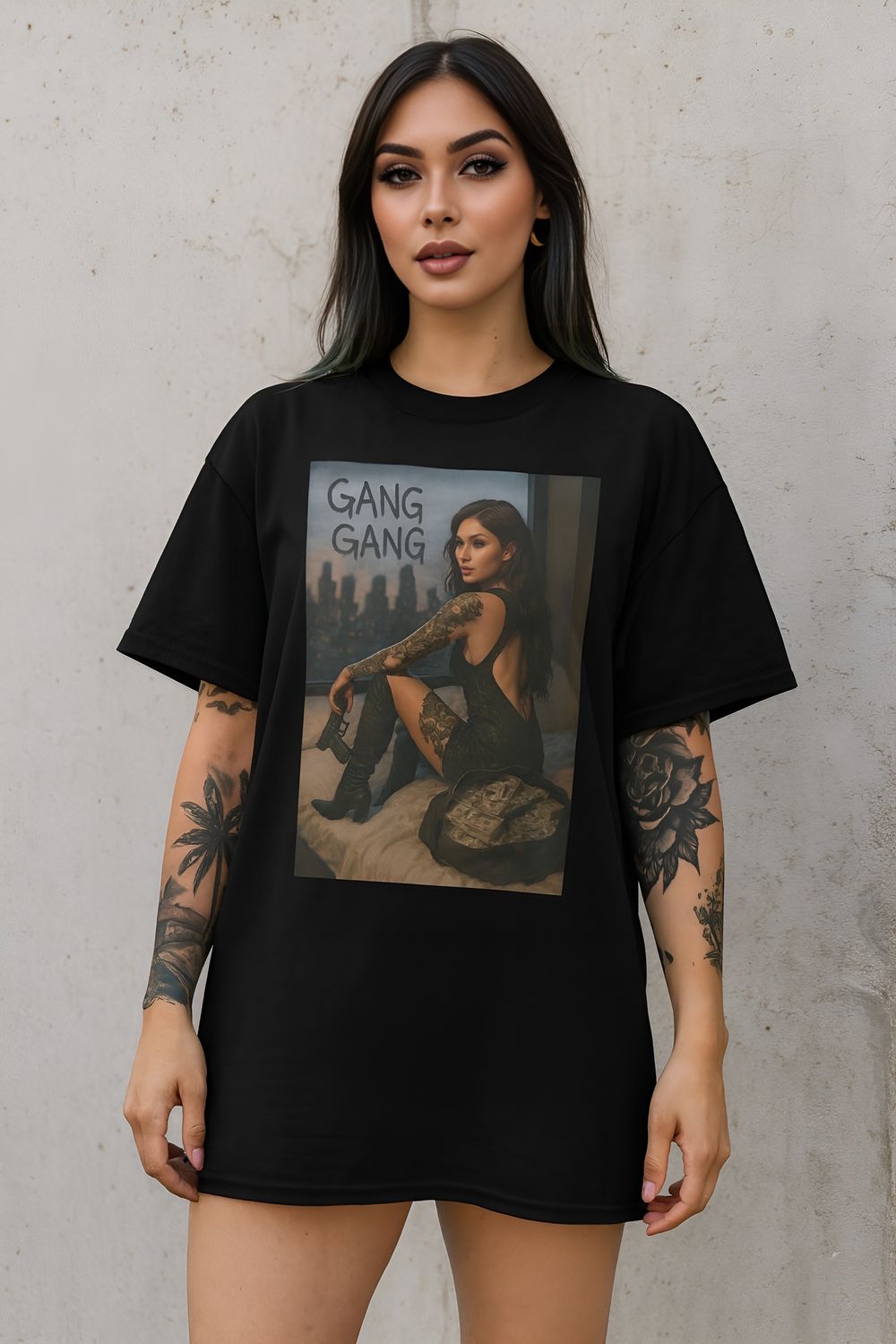 Heist Hottie premium heavyweight tee