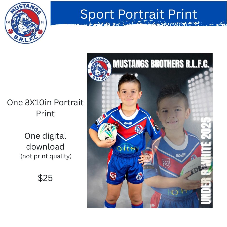 Sport Individual Portrait Print