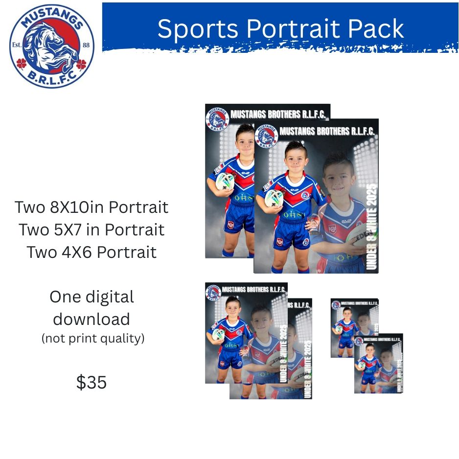 Sport Portrait Print Package