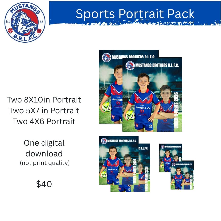 Sport Portrait Print Package
