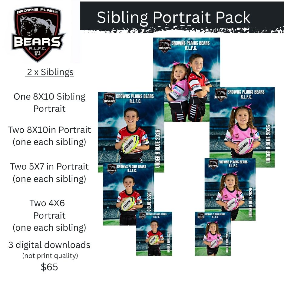 Sibling Portrait Print Package