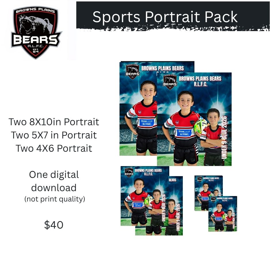 Sport Portrait Print Package