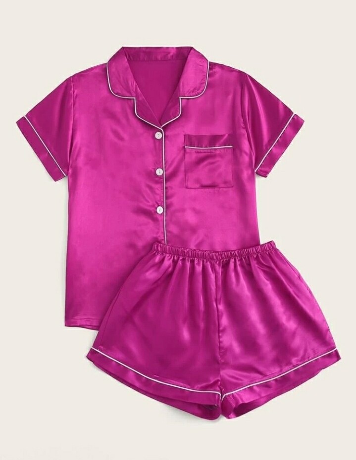 Satin PJ Set