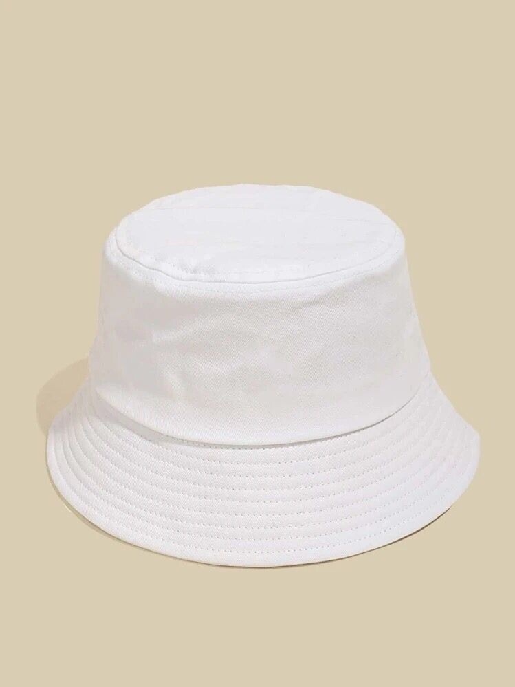 White Bucket Hat