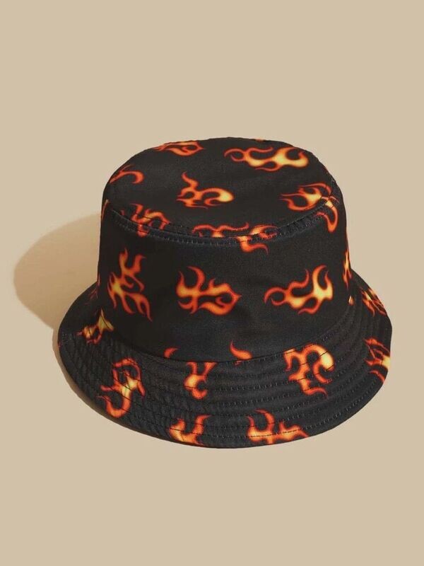 Fire Bucket Hat (Reversible)