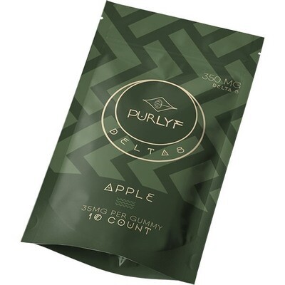 Purlyf - Delta 8 - Gummy - Apple - 350mg Purlyf - Delta 8 - Gummy - Apple - 350mg