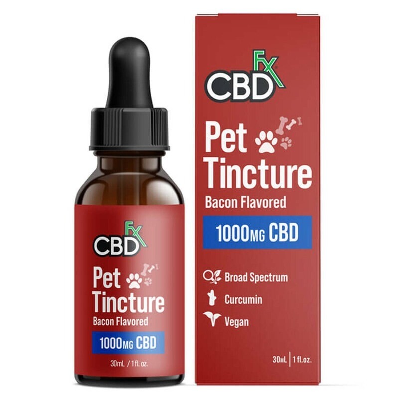 CBDfx - CBD Oil For Pet - Large Breeds - 1000mg - 27kg or More