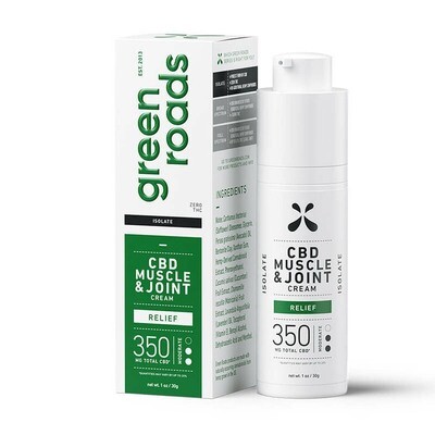 Green Roads - Muscle  Joint Cream - CBD Pain Cream - 350mg