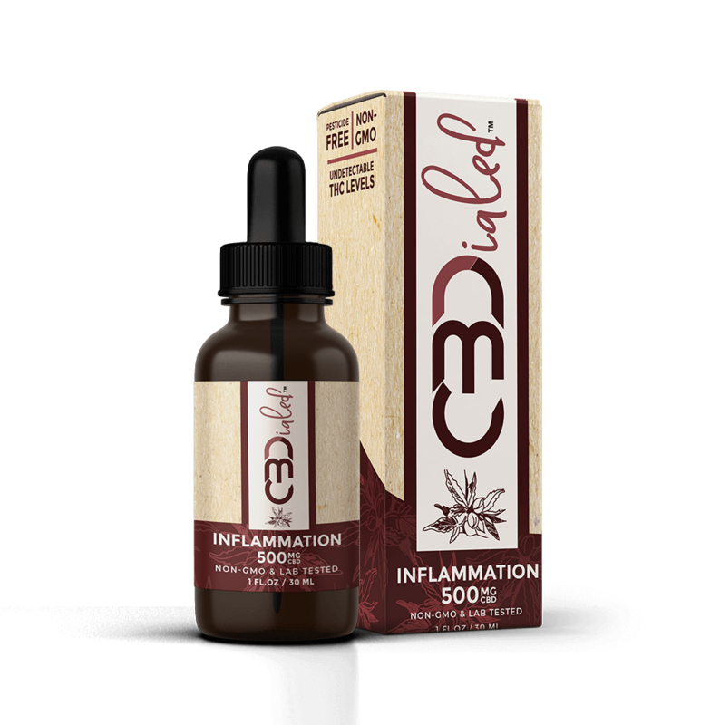 CBDialed - Tincture - Inflamation - 500mg