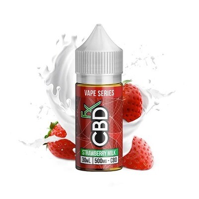 CBDfx - Vape - Strawberry Milk - 500mg