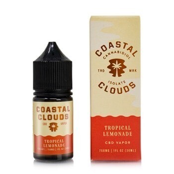 Coastal Clouds - CBD Vape - Tropical Lemonade - 750mg Coastal Clouds - CBD Vape - Tropical Lemonade - 750mg