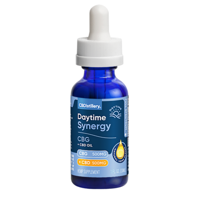 CBDistillery - Daytime Synergy CBG + CBD 1:1 Tincture - 1000mg - 30ml (Regular Strength) CBDistillery - Daytime Synergy CBG + CBD 1:1 Tincture - 1000mg - 30ml (Regular Strength)