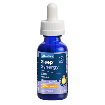 CBDistillery - Sleep Synergy CBN + CBD 1:3 Tincture – 150mg CBN + 450mg CBD (Regular Strength) CBDistillery - Sleep Synergy CBN + CBD 1:3 Tincture – 150mg CBN + 450mg CBD (Regular Strength)