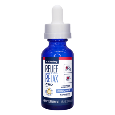 CBDistillery - THC-Free Pure CBD Oil Tincture - 2500mg - 30ml CBDistillery - THC-Free Pure CBD Oil Tincture - 2500mg - 30ml