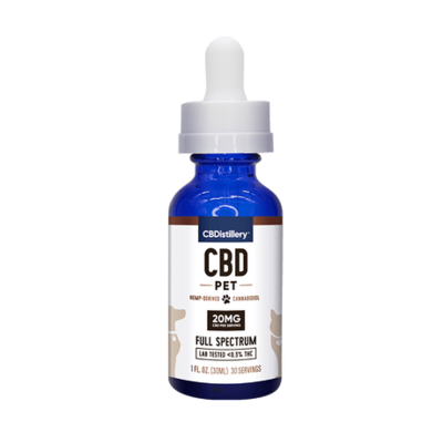 CBDistillery - Full Spectrum - CBD Oil For Pet - 150mg - (5mg/ml)