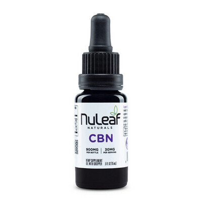 NuLeaf – Sleep Oil – CBN – Full Spectrum – 900mg – 15ml