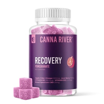 CANNA RIVER – RECOVERY – Pomegranate ( 1200mg / 60pcs )