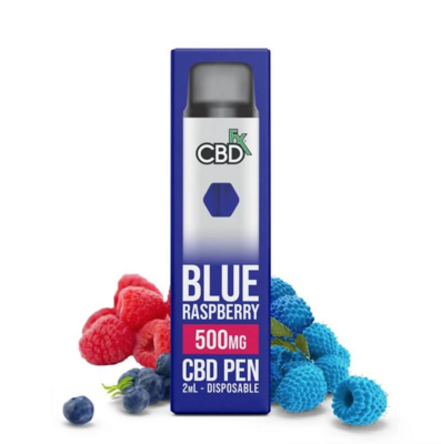 CBDfx - Blue Raspberry - CBD Vape Pen - 500 MG