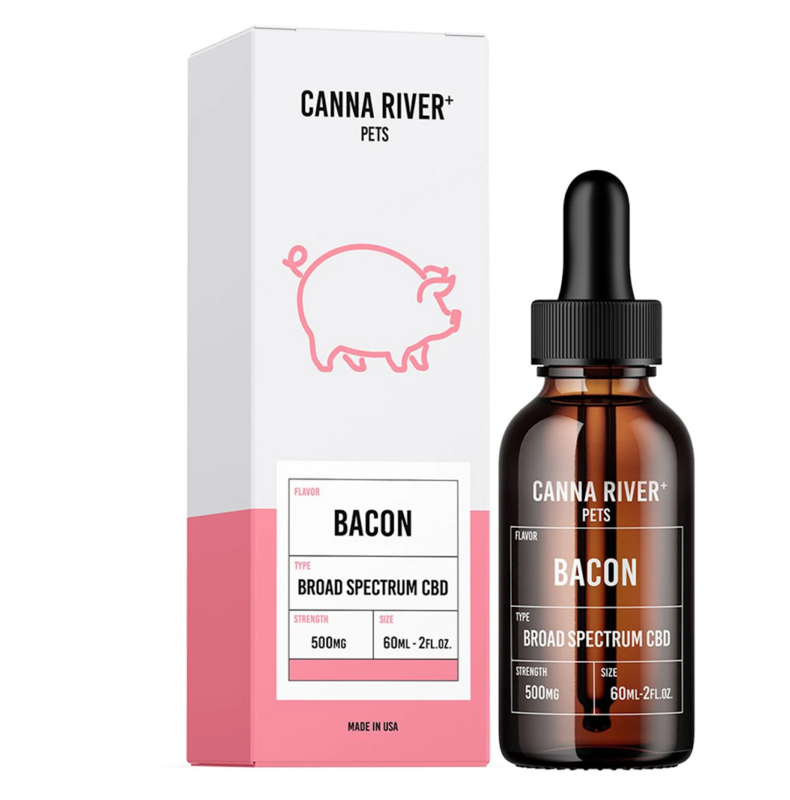 PET CBD OIL 500mg BACON – CANNA RIVER