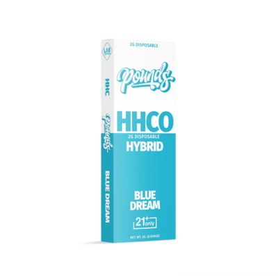HHCO – HYBRID – BLUE DREAM – 2G -Disposable – POUNDS
