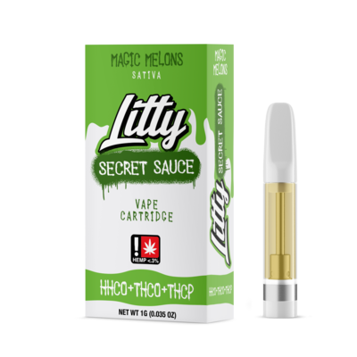 Litty - THCP - Secret Sauce - 1G - Magic Melons - Sativa - Cartridge