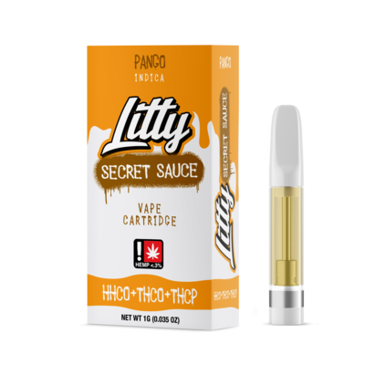Litty - THCP - Secret Sauce - 1G - Pango - Indica - Cartridge