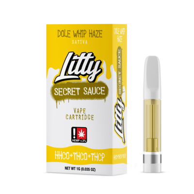Litty - THCP - Secret Sauce - 1G - Dole Whip Haze - Sativa - Cartridge