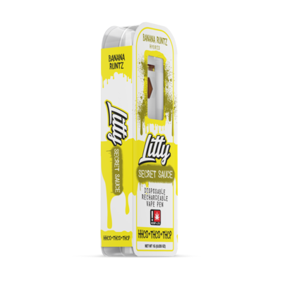 Litty - THCP - Secret Sauce - 1G - Banana Runtz - Hybrid - Disposable