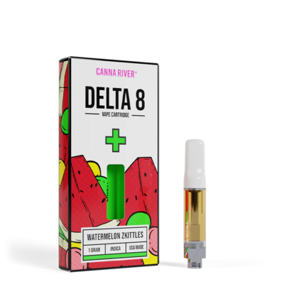 Canna River – D8 Cartridge – (1G x 2 pcs) – Watermelon Zkittles – INDICA