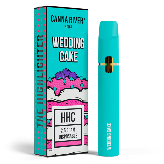 Canna River – HHC – Wedding Cake (Indica) – 2.5G – Disposable