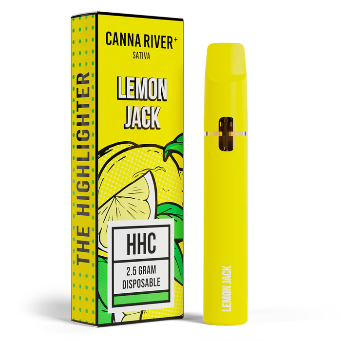 Canna River – HHC – Lemon Jack (Sativa) – 2.5G – Disposable