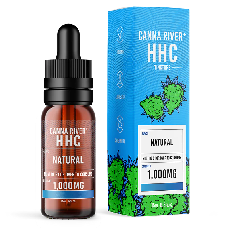 Canna River – HHC Tincture – 1000mg – 15mg – Natural Canna River – HHC Tincture – 1000mg – 15mg – Natural