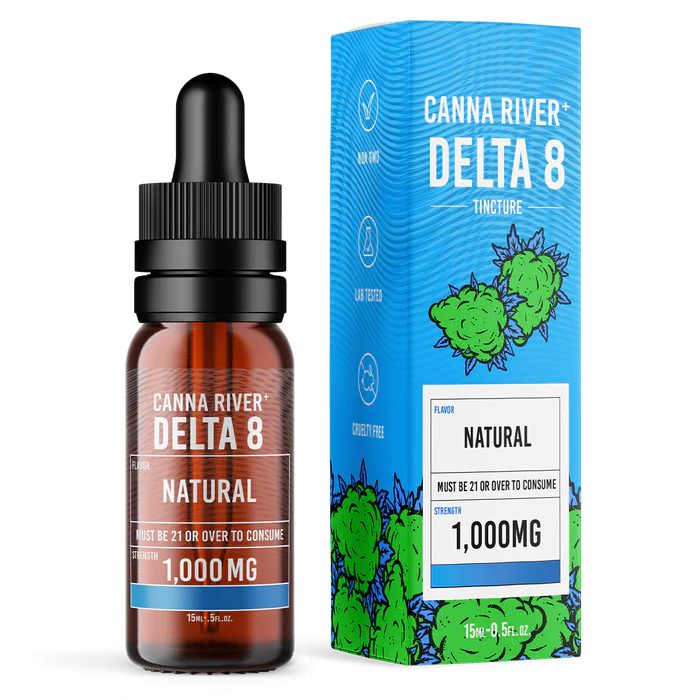 Canna River – D8 Tincture – 1000mg – 15ml – Natural Canna River – D8 Tincture – 1000mg – 15ml – Natural