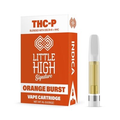Little High – THCP – 1G – Orange Burst – Indica – Cartridge Little High – THCP – 1G – Orange Burst – Indica – Cartridge