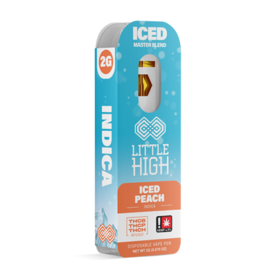 Little High - Iced - THCB - Peach - 2G - Indica - Disposable