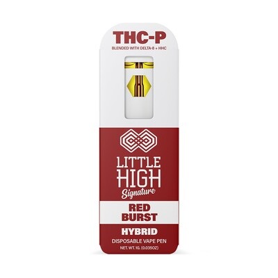 Little High – THCP – 1G – Red Burst – Hybrid – Disposable