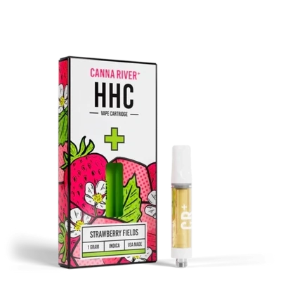 Canna River - HHC - Cartridge - (1G x 2pcs) - Strawberry Fields - Indica