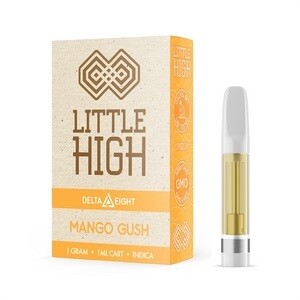 Little High - D8 - (1G x 2 pcs) - Indica - Mango Gush - Cartridge