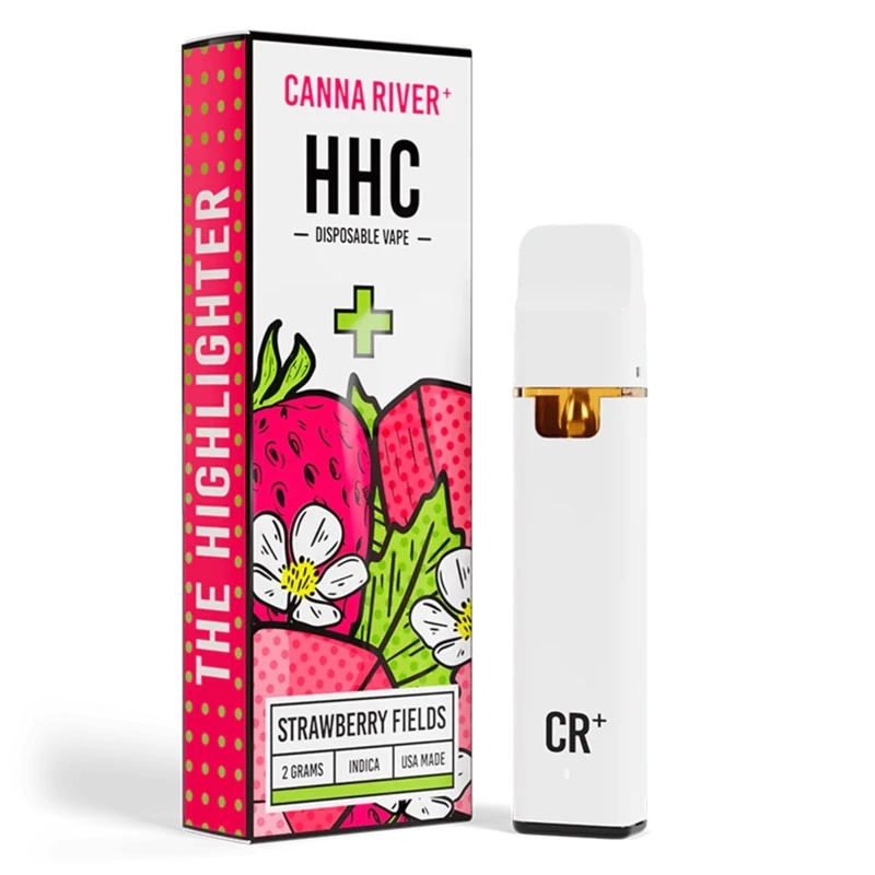 Canna River – HHC – Strawberry Fields (Indica) – 2G – Disposable Canna River – HHC – Strawberry Fields (Indica) – 2G – Disposable