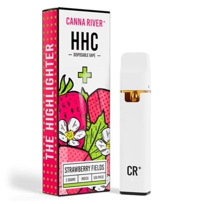 Canna River – HHC – Strawberry Fields (Indica) – 2G – Disposable