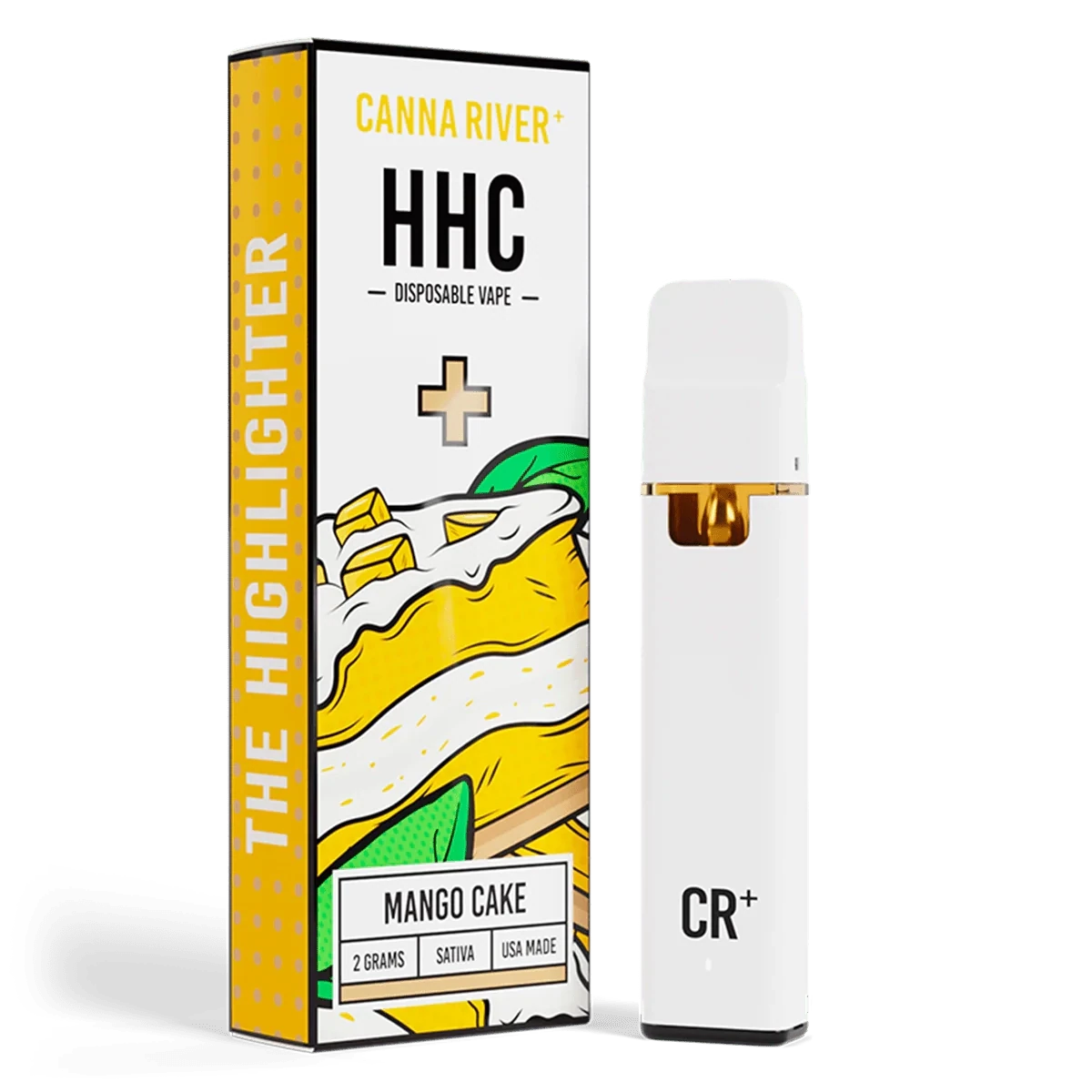 Canna River – HHC – Mango Cake (Sativa) – 2G – Disposable