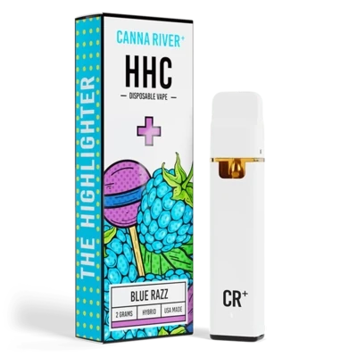 Canna River – HHC – Blue Razz (Hybrid) – 2G – Disposable