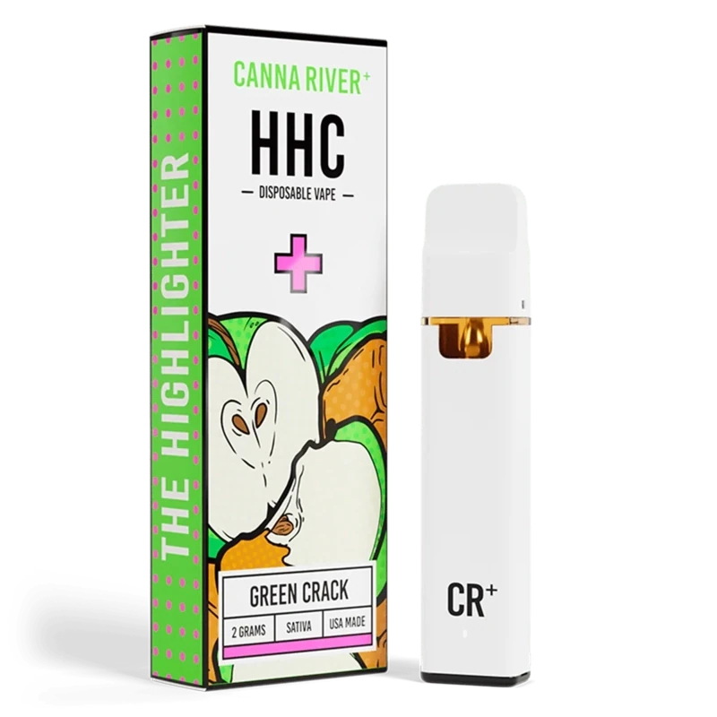 Canna River – HHC – Green Crack (Sativa) – 2G – Disposable Canna River – HHC – Green Crack (Sativa) – 2G – Disposable