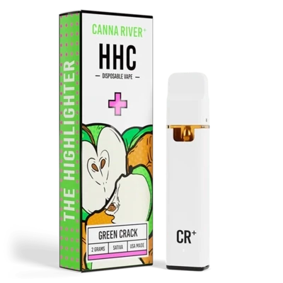 Canna River – HHC – Green Crack (Sativa) – 2G – Disposable