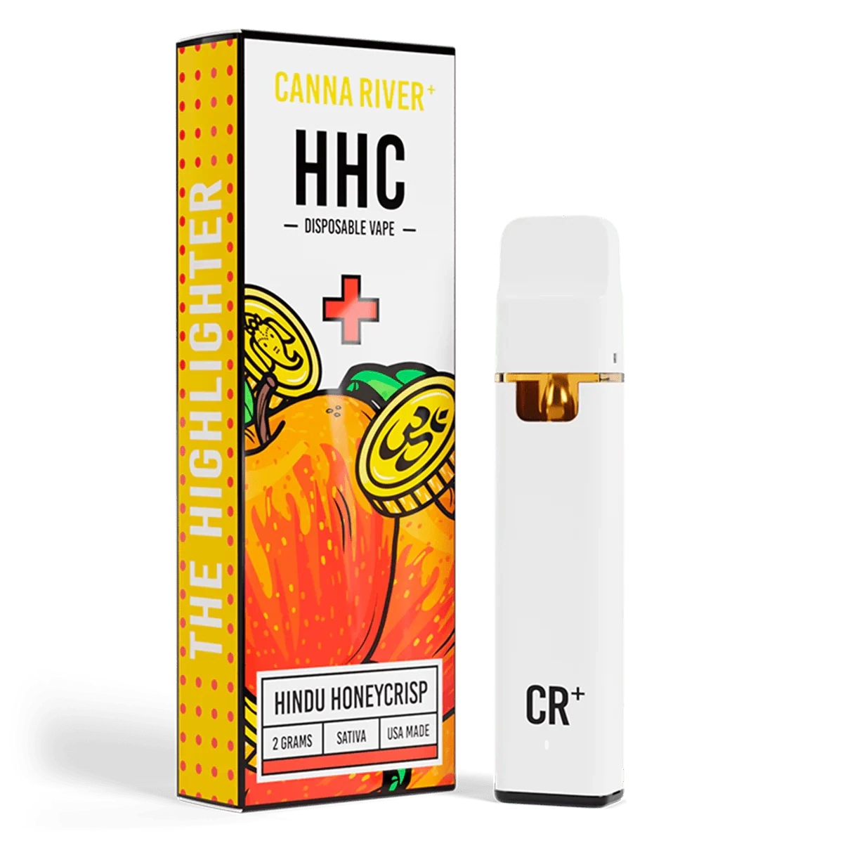 Canna River – HHC – Hindu Honeycrisp (Sativa) – 2G – Disposable
