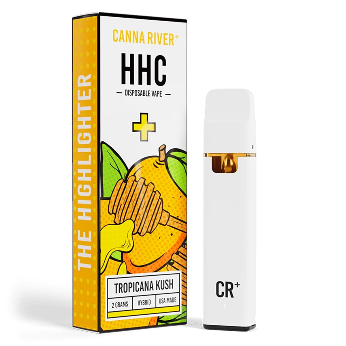 Canna River – HHC – Tropicana Kush (Hybrid) – 2G – Disposable