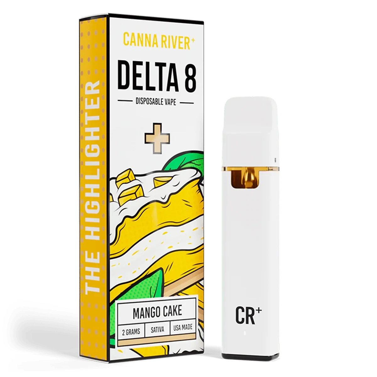 Canna River – D8 THC – Lemon Jack – Sativa – 2G – Disposable