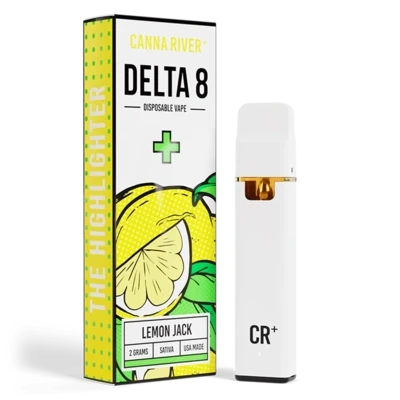 Canna River – D8 THC – Lemon Jack – Sativa – 2G – Disposable